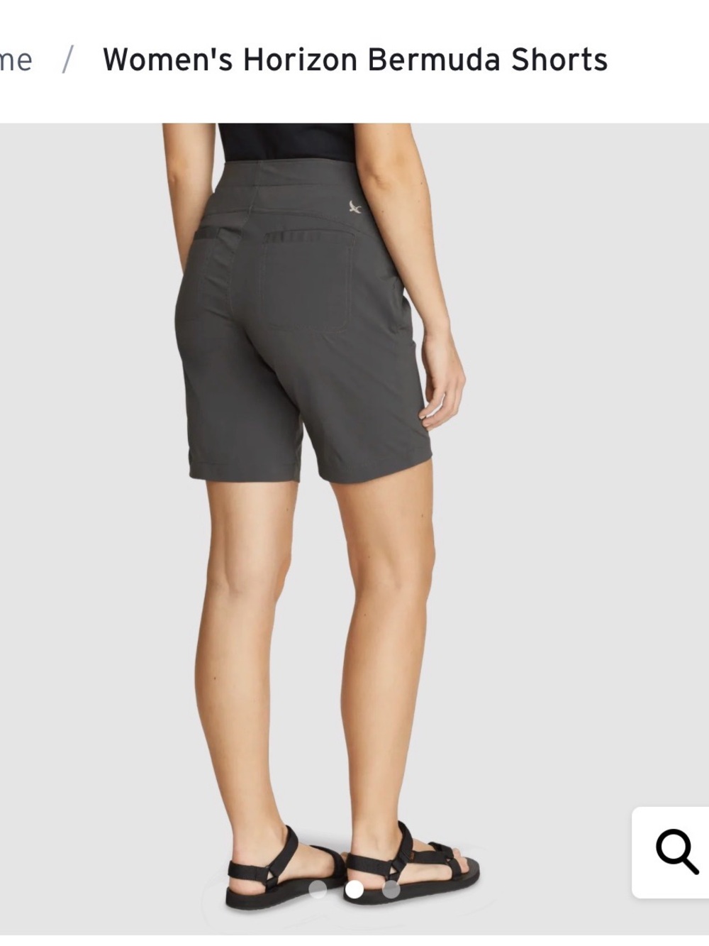 Eddie Bauer  Straight-Leg Bermuda Shorts